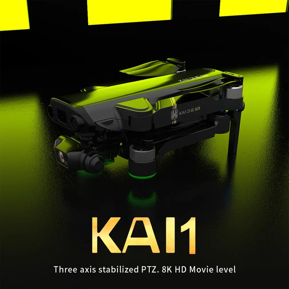 

KAIONE GPS Drone 8K Dual Camera 5G Wifi 3-Axis Gimbal Aerial Photography Brushless Motor Foldable Quadcopter RC Distance 1200M