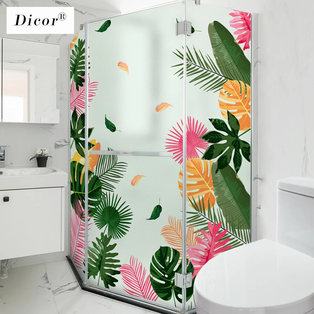 Цветная художественная пленка на окна клейкая наклейка для гостиной ванной