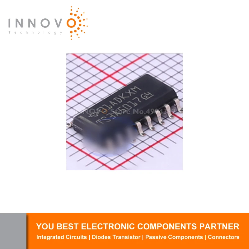 

INNOVO 10pcs/lot TS3A5017DR RS2252XS16 CD4051BNSR RS2253XS16 SN74LV4052ADR DG411DY-T1-E3 SOP-16 New original