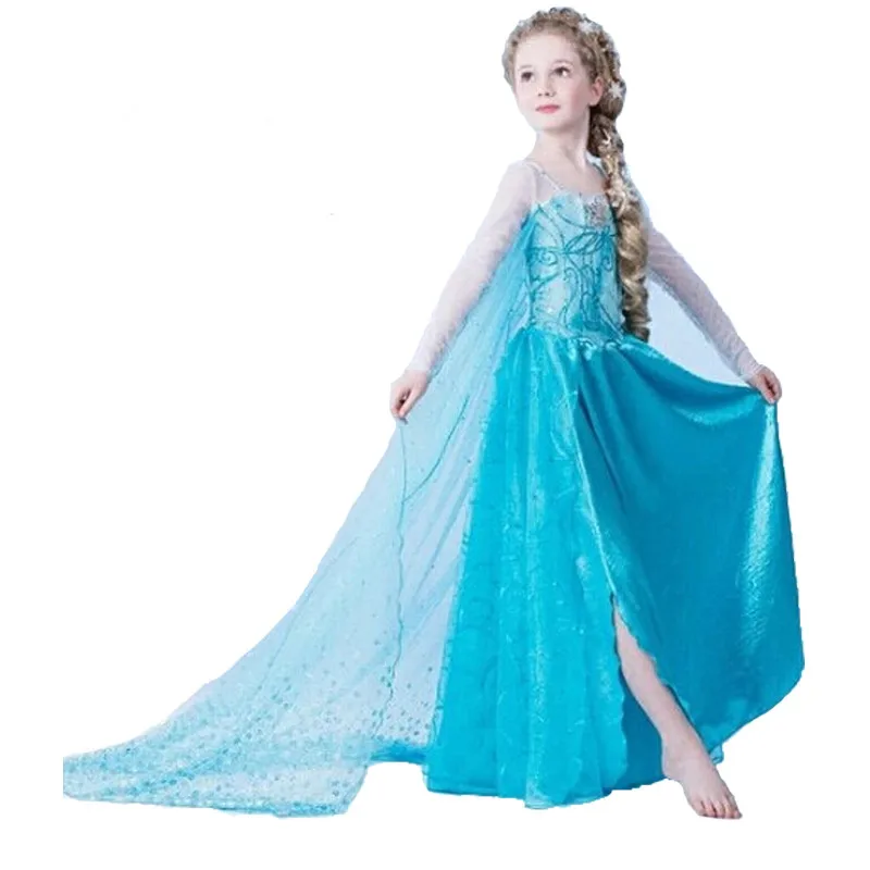 Baby Girl Dress Cosplay Princess Costume Kids Dresses for Girls Clothing Teenage Clothes 8 10Yrs | Детская одежда и обувь