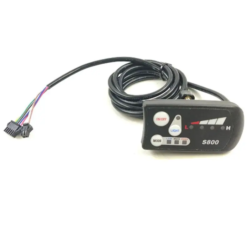 Однажды Электрический велосипед светодиодный дисплей S800 36 в 48 электрический