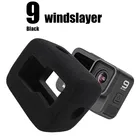 Ветрозащитный чехол Windslayer для GoPro Hero 9 8 7 6 5 ветровое стекло Пена Губка шумоподавление ветрозащитный чехол аксессуары GoPro