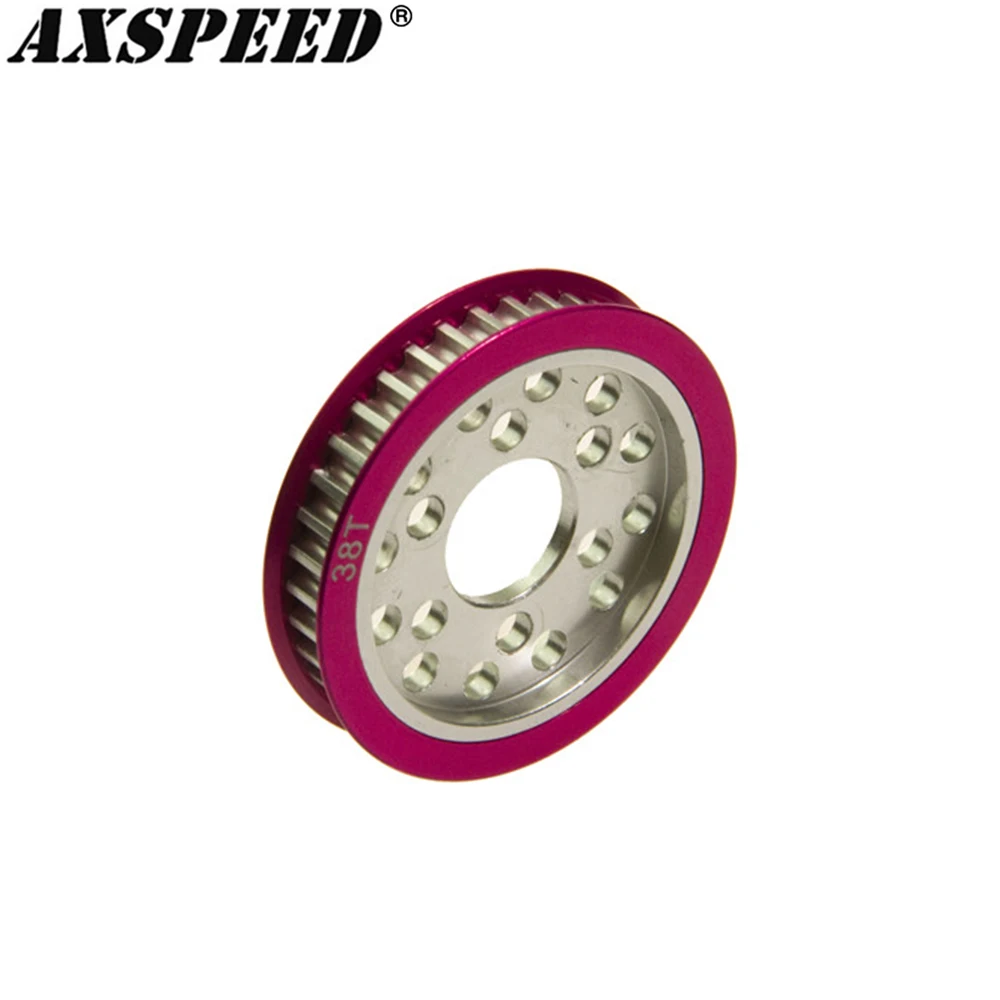 

AXSPEED CNC Metal Pulley Gear 38T for 1:10 SAKURA D3 RC Drift Racing Car Motor Pulley Gear RC Car Replacement Parts