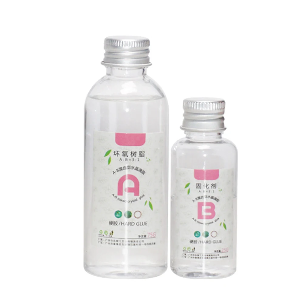 Отвердитель AB Кристальный клей эпоксидная смола сопротивление сольвентным