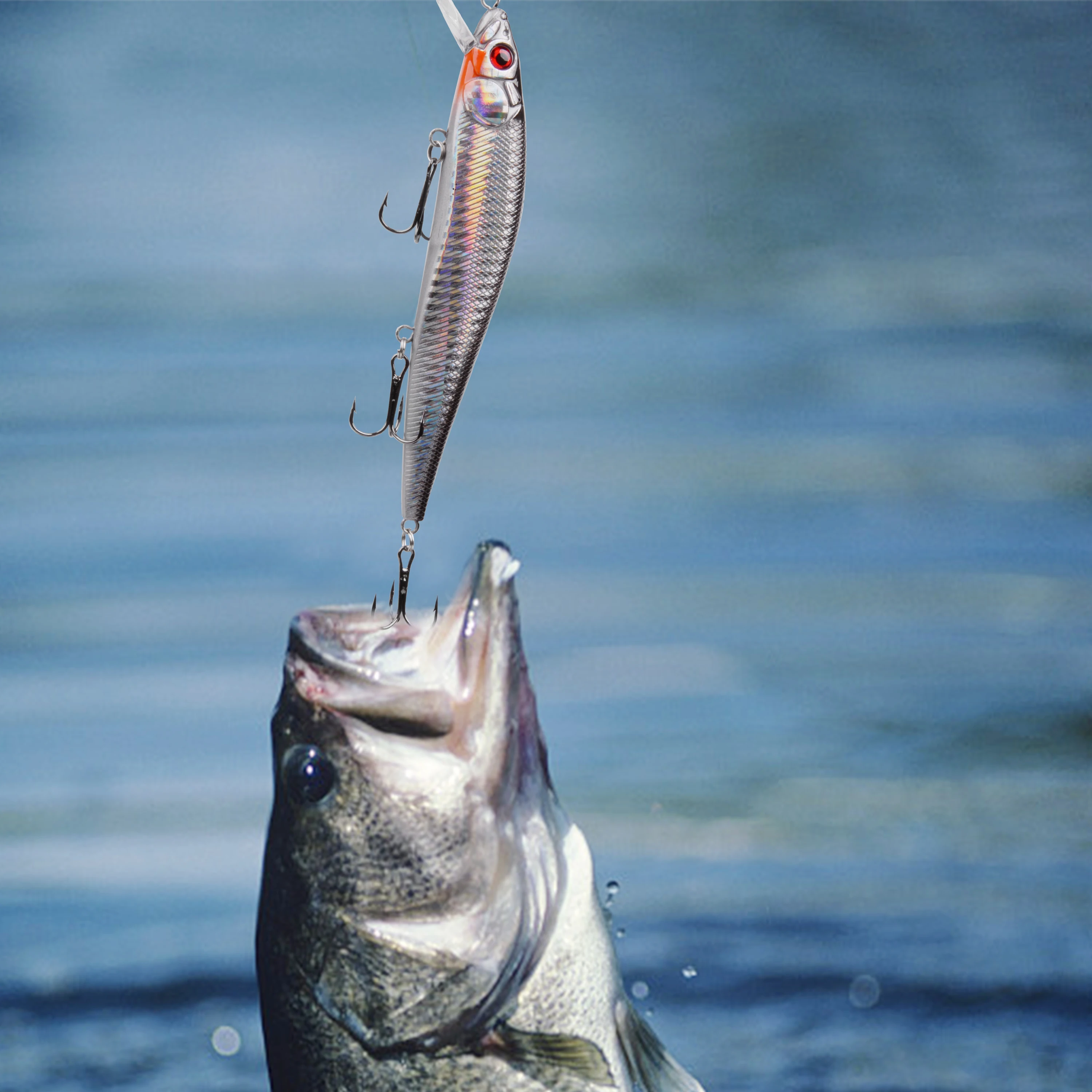 6pcs Crankbaits Fishing Lure 13-22g 11-13cm Life-like Fish Lures Sinking Wobblers Hard Bait Pesca Tackle 2020 | Спорт и развлечения