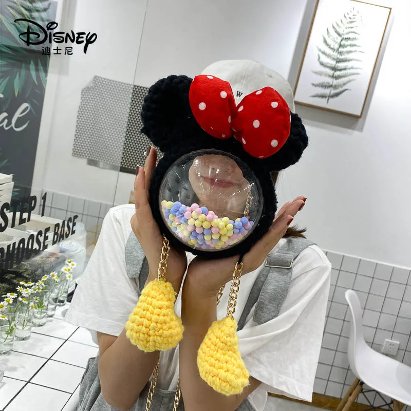 Дисней Микки Маус Минни сумка на плечо для девочек портмоне модный кошелек новая