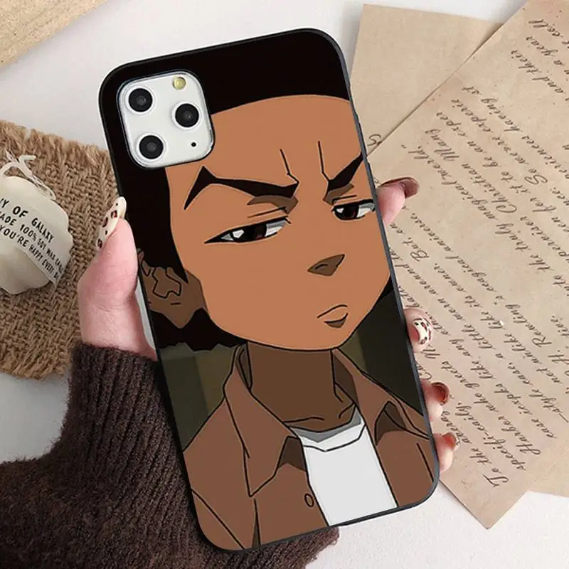 MaiyaCa Huey Freeman Boondocks Phone Case for iphone 13 11 12 pro XS MAX 8 7 6 6S Plus X 5S SE 2020 XR cover