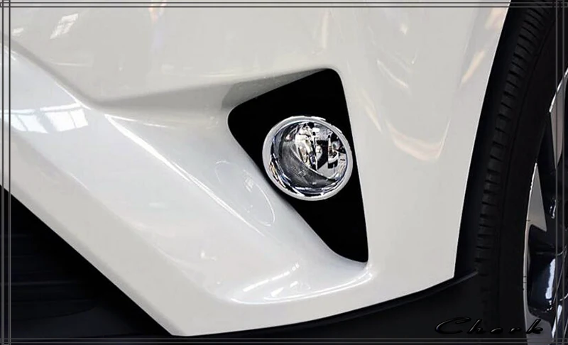 2 шт. для Toyota RAV4 2016 2017 автомобильные Внешние аксессуары передняя подсветка крышка