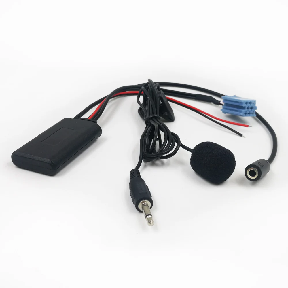 Biurlink MINI ISO 8 контактный разъем вспомогательный AUX кабель Bluetooth аудио гарнитура