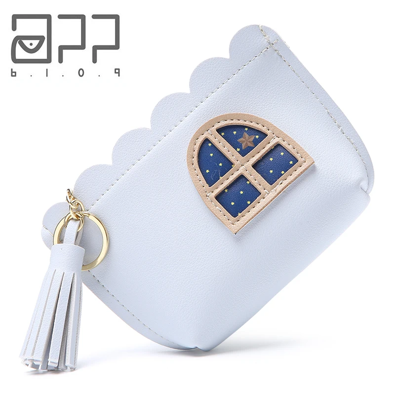 Новая Модная креативная женская кожаная маленькая мини кошелек на молнии с