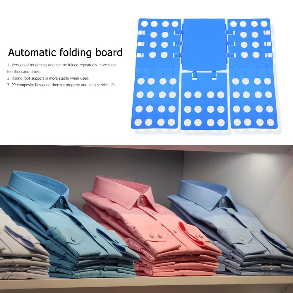 

Adult Kids Magic Clothes Folder Shirts Jumpers Organizer Fold Clothes Holder Garment Folding Board Wardrobe Storage Organizing