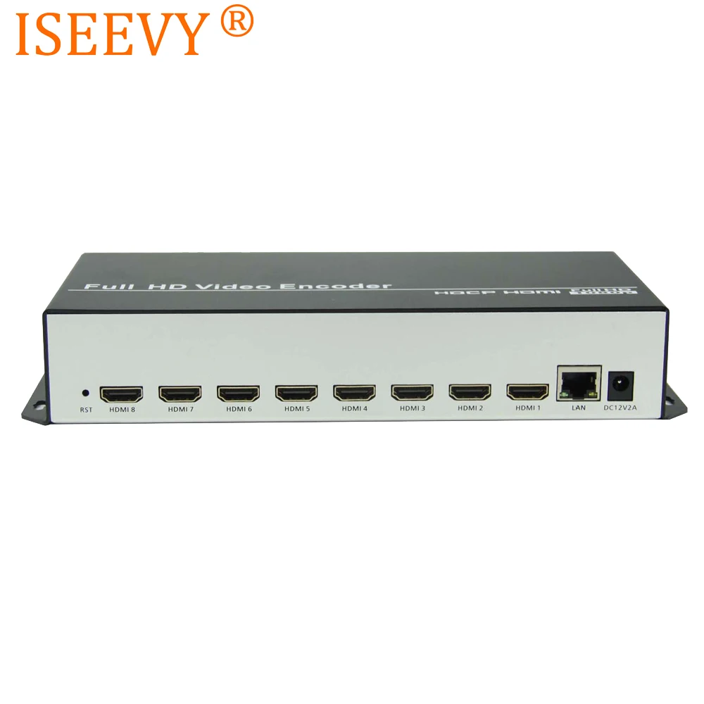 ISEEVY 8 канальный сетевой видеорегистратор H.264 HDMI видео энкодер для IPTV прямая