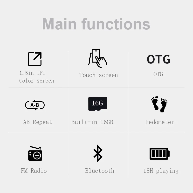 Philips 100% оригинальный Bluetooth 4 2 V OTG сенсорный экран FM MP3 плеер Музыкальный |