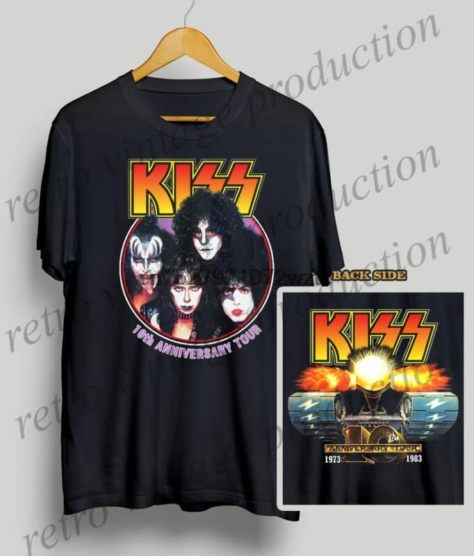 

KISS Creatures Of The Night 1973 - 1983 10th Anniversary Tour Concert T-Shirt