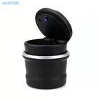 1 шт., портативная пепельница для сигарет и сигарет со светодиодсветильник подсветкой