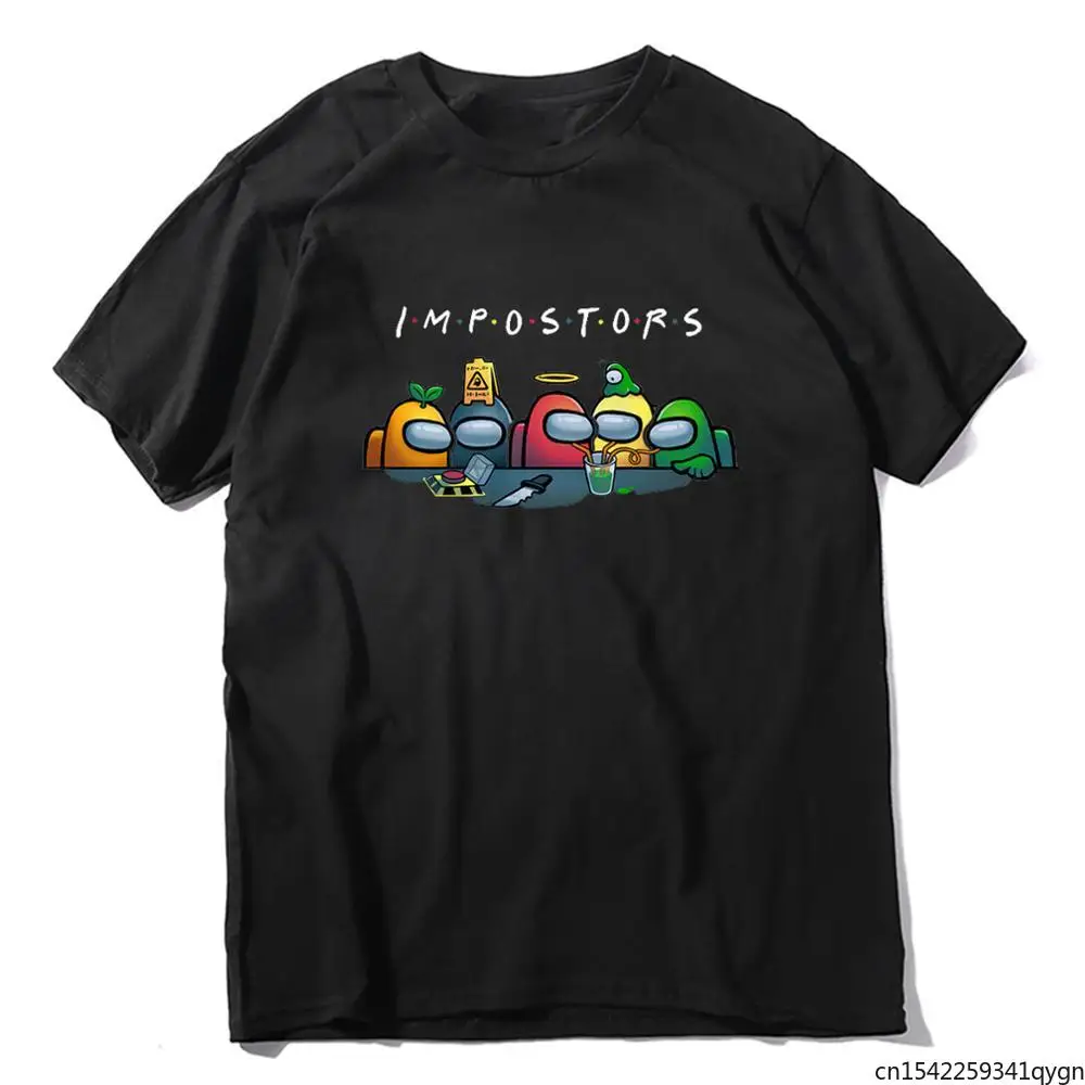 

Unisex Crewmates Pets Crew Mate Video Game Gamer Summer Men's T-Shirt Women Soft Top Tee Gifts