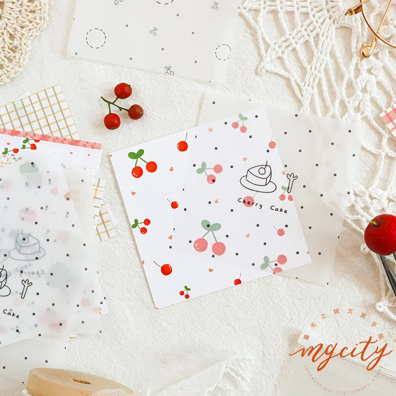 Mohamm 30 листов серия с медведем и цветами креативный мультяшный милый свежий