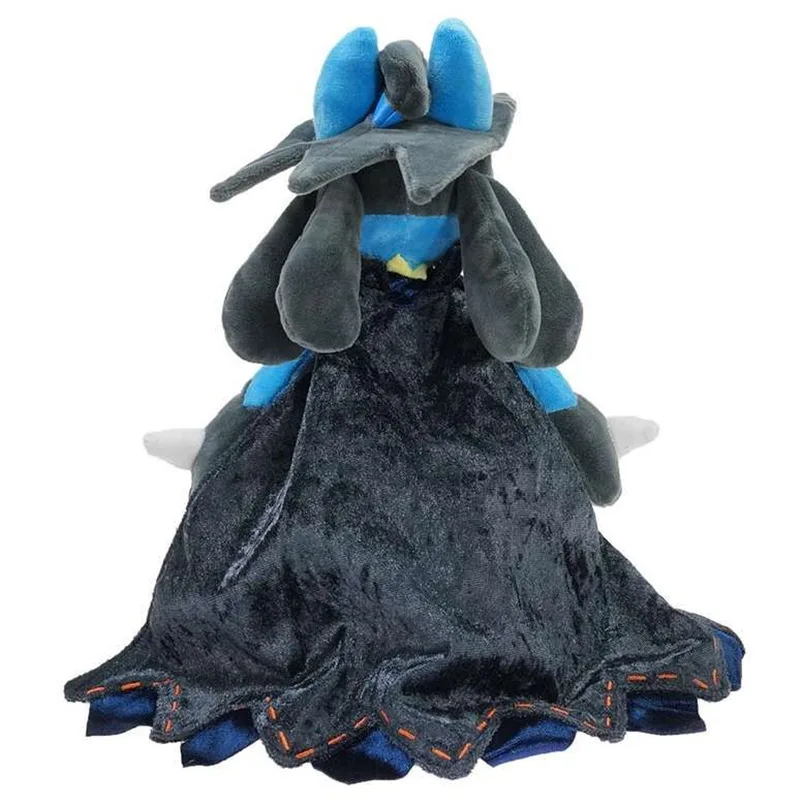 

Anime Figure Lucario Cosplay Plush Doll Stuffed Animals Fighting Elf Kids Toys 30CM