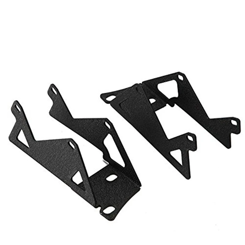 1Pair Car Dual Lower Windshield LED Light Mounts Brackets Kit for Cube 07-16 Jeep JK Wrangler | Автомобили и мотоциклы