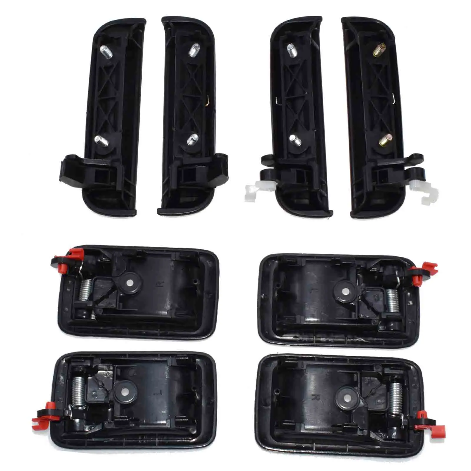 WOLFIGO 8 шт. левая и правая наружная внутренняя дверная ручка для Toyota Tercel 1995-1999 6922016120