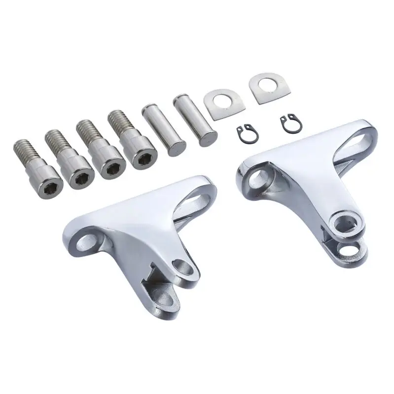 Motorcycle Rear Passenger FootPegs Footboard Mounts For Harley Touring Road King Electra Glide 1993-2020 | Автомобили и мотоциклы