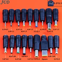jcd dc power plug 5 52 1mm female to 2 5x0 7 4 0x1 7 5 5x2 1 5 0x3 0 4 8x1 65 7 9x5 5mm male dc power jack connector adapter