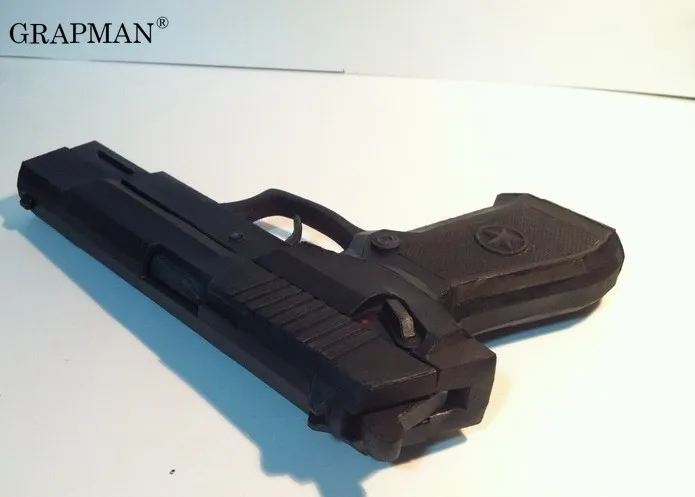 Китай (материк) Qsz 92 пистолет Бумага модель оружие 3D ручной рисунки военные