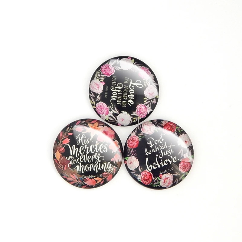 QIYUE 12 шаблонов креативный английский венок магнитные хрустальные круглые