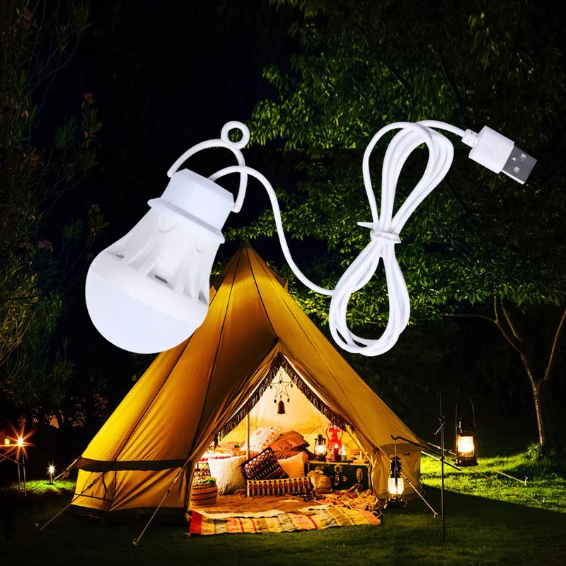

Портативный фонарь, освещение для лагеря, яркость 5 Вт, мощный уличный многофункциональный инструмент для палатки, снаряжения, пешего туриз...