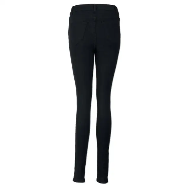 Женские джинсы с высокой талией черные брюки новинка женские облегающие