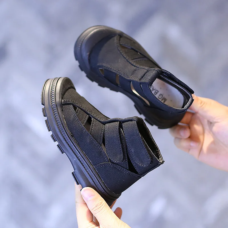 Детская обувь сандалии в римском стиле для девочек Новинка лета 2020 модные