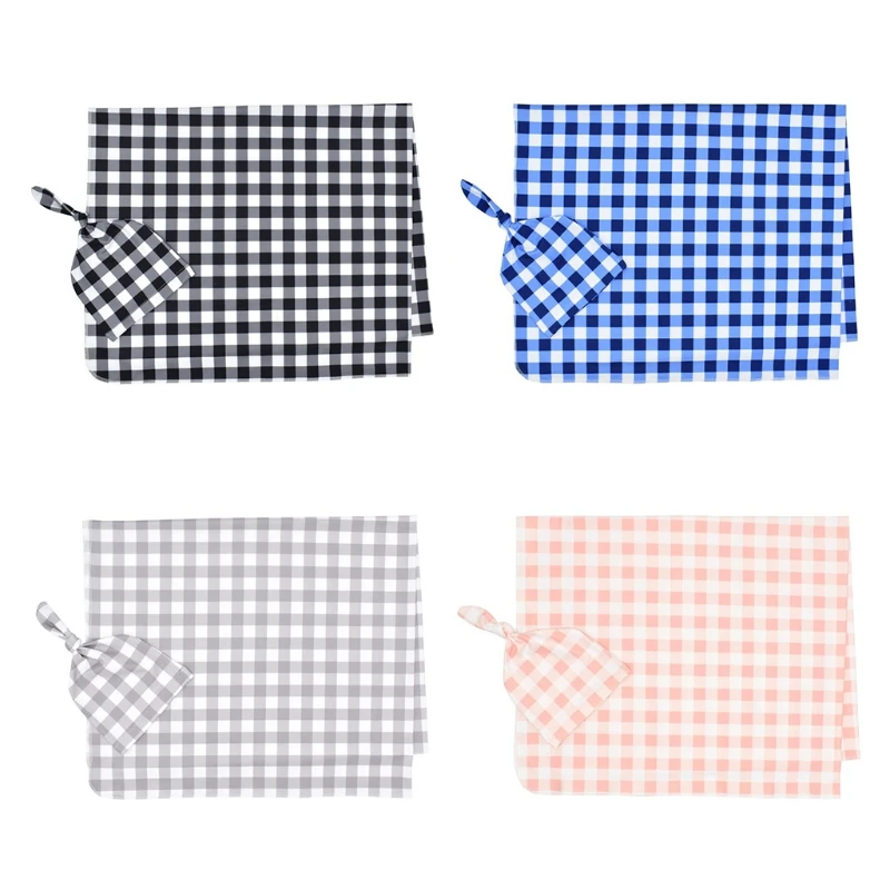 2Pcs Newborn Baby Receiving Blanket+Hat Set Infant Sleepwear Bedding Bath Towel Sleeping Swaddle Muslin Wrap Cap Kit