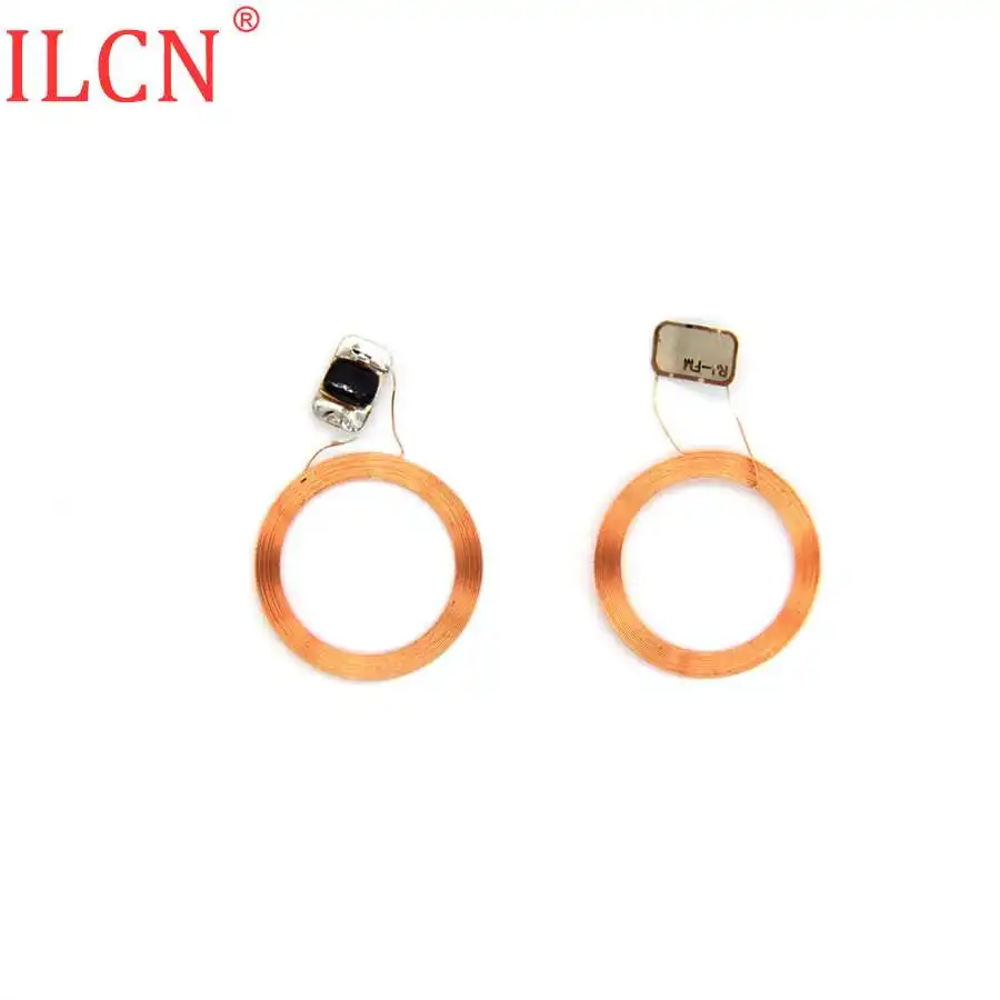 125KHZ RFID ID NFC Круглые метки из медной проволоки без изоляции с чипом Keyfob, только для чтения, контроль доступа EM4100 TK4100, аксессуары, 100 шт.