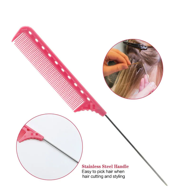 

10pcs/set Professional Hairdressing Set Comb Hair Anti-static Tail Comb Salon Hairdresser Cutting Set Comb