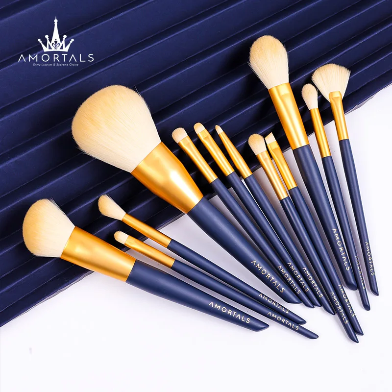 

GY Makeup Brush Set Genuine Soft Hair Eye Shadow Repair Beauty Loose Powder Brush Full Set