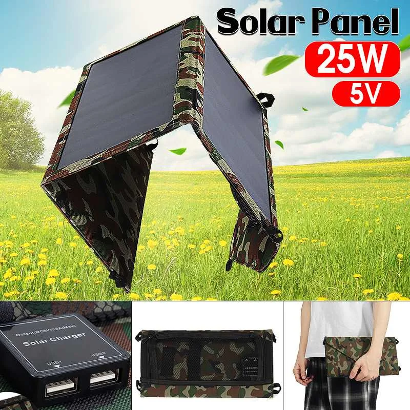 Портативное складное водонепроницаемое зарядное устройство для телефонов и