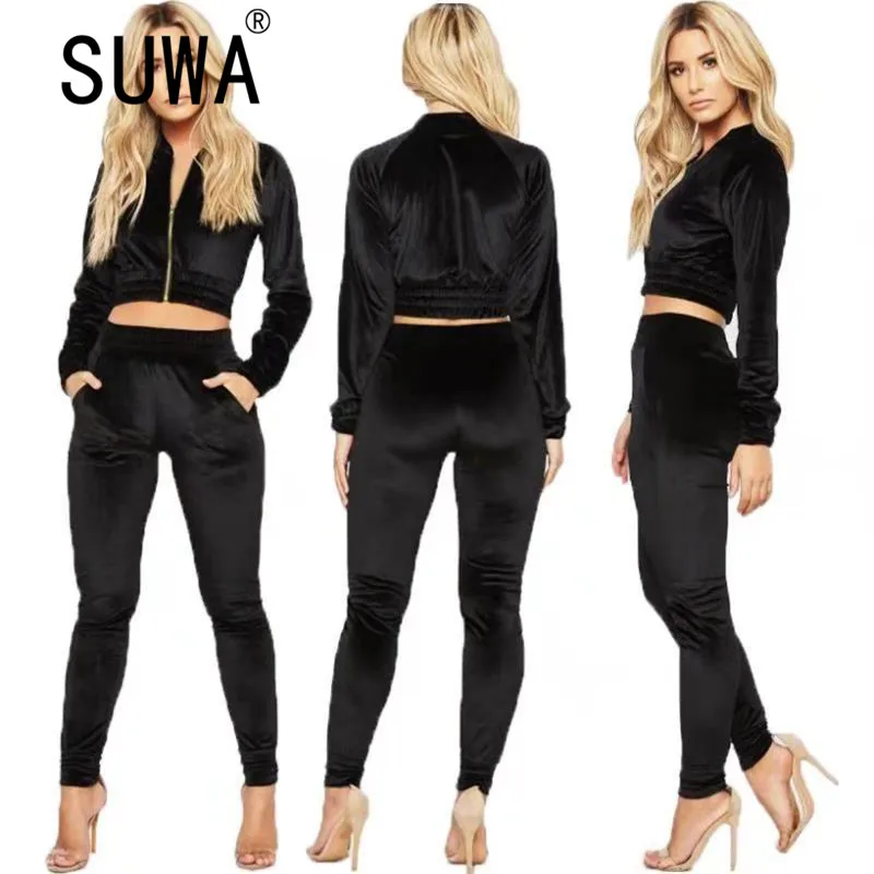 

Комплект из двух предметов, женский топ и брюки, комплект одежды для отдыха, спортивные костюмы для женщин, спортивная одежда, повседневный ...