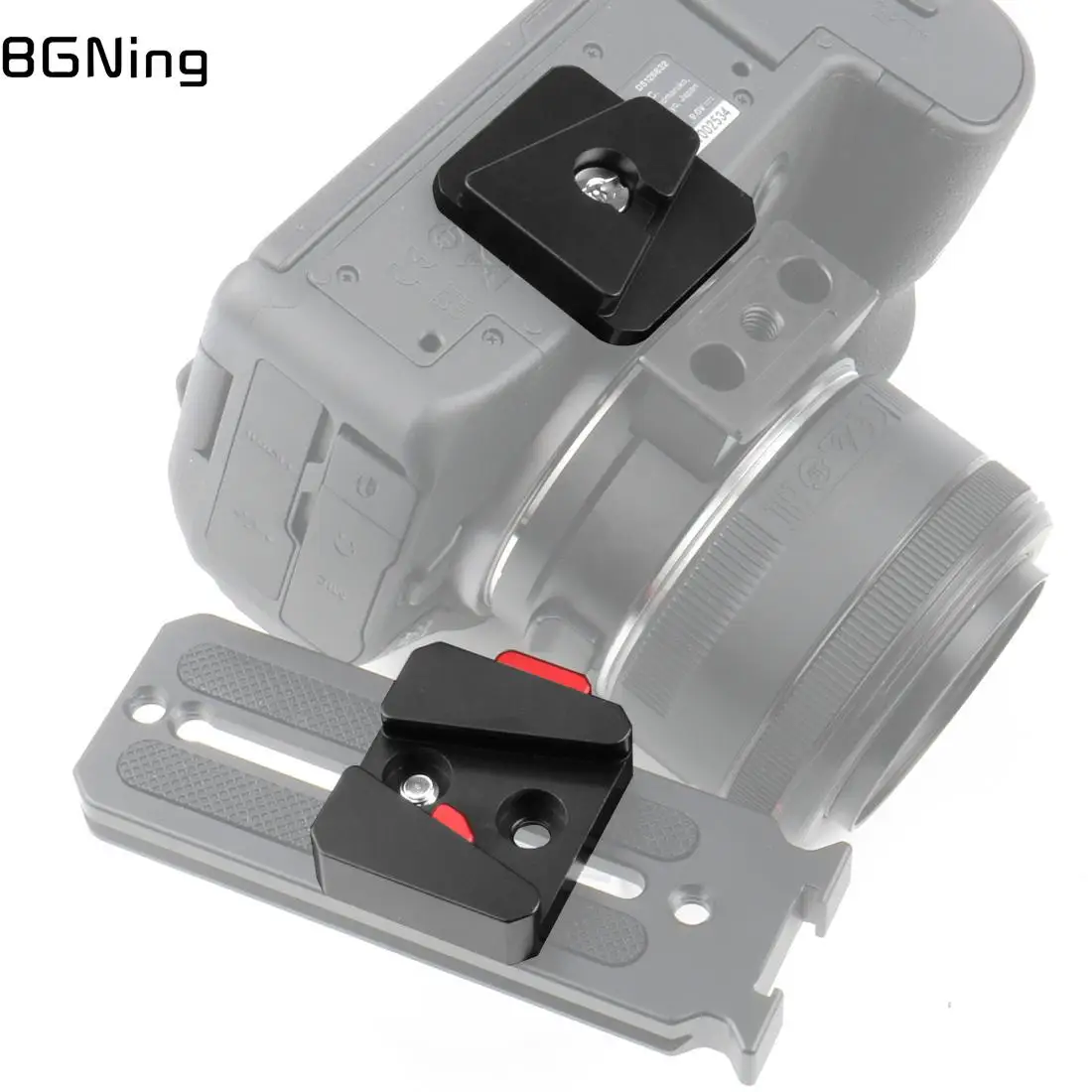 

Universal Portable V Port Battery Mount QR Board Quick Release Plate DSLR Camera Stabilizer Tripod Photography Accessories