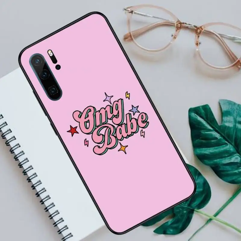 

BABY Babe babygirl Phone Case For Huawei honor Mate P 10 20 30 40 Pro 10i 9 10 20 8 x Lite Luxury brand shell funda coque