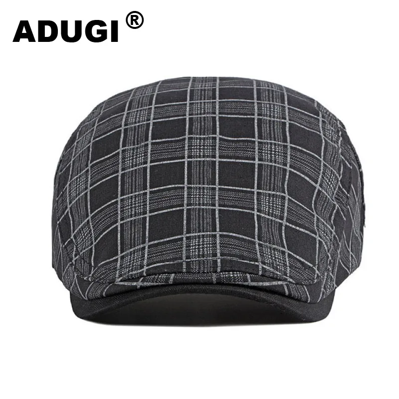 Берет в британском стиле для мужчин и женщин хлопковая шляпа от солнца дышащая