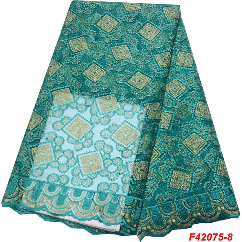 cheap african lace fabric 2019 high quality Square Mesh french embroidery net for wedding dress N2075 | Дом и сад
