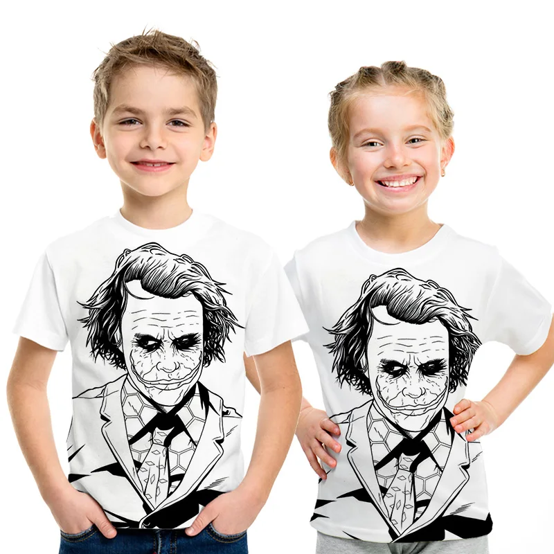 В 2019 году новая детская повседневная одежда забавная футболка с объемным