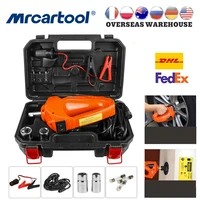 mr cartool 12 electric impact wrench 480n m 12v electric impact wrench gun kit tools for car motorcycle tire repair