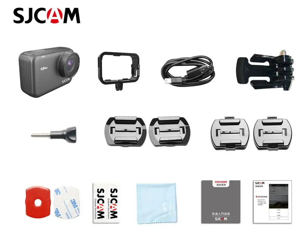 Экшн камера SJCAM SJ9 Max 3 оси гироскоп/EIS 4 k30fps Wi Fi удаленная Novatek NT96683 потоковое видео
