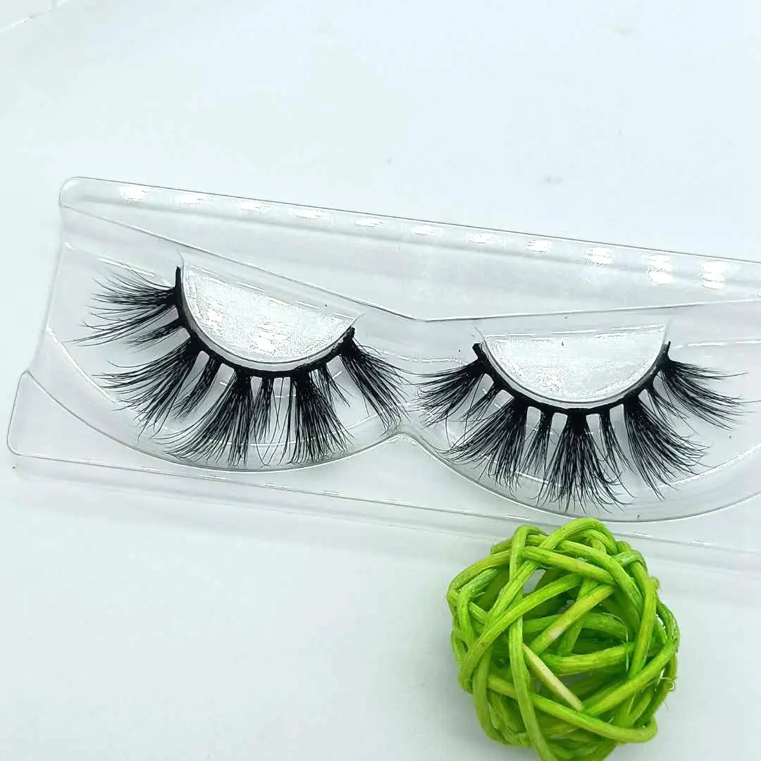 Накладные ресницы 3D норковые 100% без жестокости драматические многоразовые