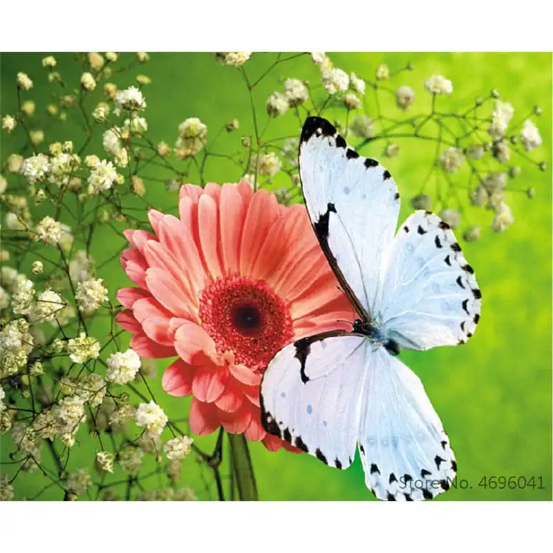 Картина по номерам рамки Раскраска домашний декор картины цветы ваза украшения