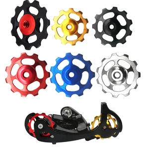 10T11T13T MTB велосипед задний переключатель шкив Горный Дорожный велосипед Сталь подшипник механизмы переключения передач роликовый подшипник натяжного колеса Запчасти