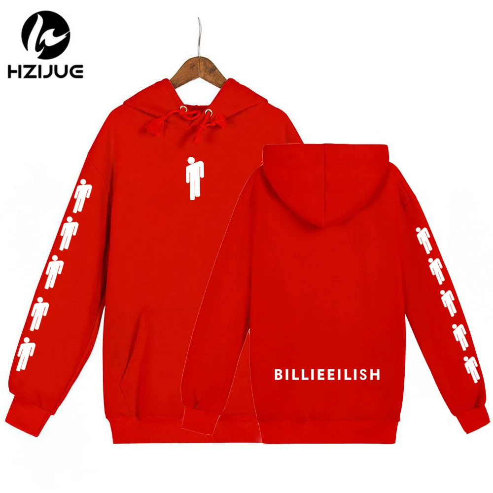 New 2019 Billie Eilish Hoodie Print Hooded Women Men Sweatshirt Clothes Harajuku Casual Hot Sale Suprem Hoodies Kpop Sweatshirts |