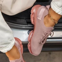 springautumn 2020 new brand women shoes stretch fabric solid fashion sneakers platform shoes woman plus size 35 43 ladies shoes