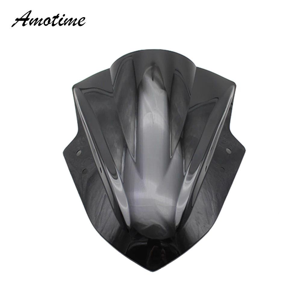 Ветровое стекло для Kawasaki Ninja 300 R EX300 EX300R ex300 r 2013 2014 2015 2016 2017 черное ветровое с